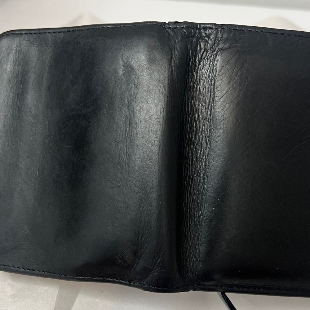 Vintage Coach Black Leather Wallet kisslock - Picture 17 of 17